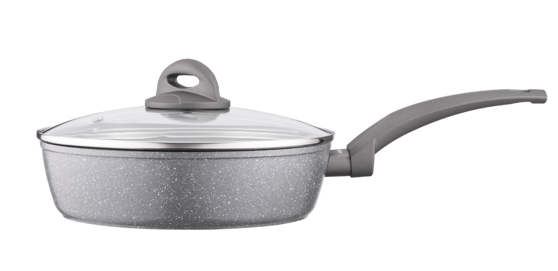 Сковорода Ardesto Gemini Gourmet Apulia 26 см сіра AR2426GGL